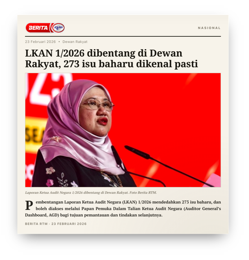 RTM LKAN 273 isu
